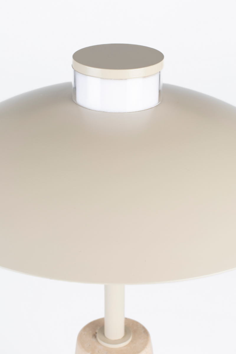 Beige Metal Table Lamp | Zuiver Cole | Woodfurniture.com