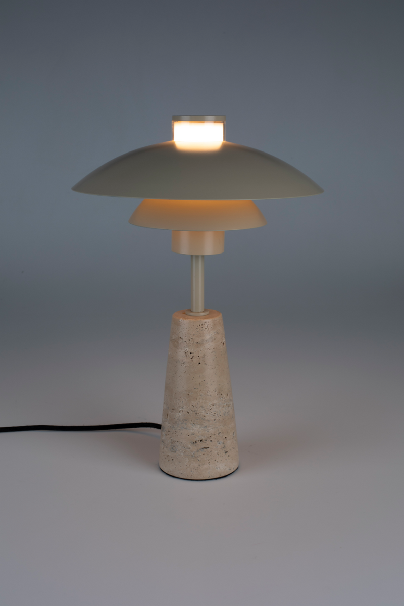 Beige Metal Table Lamp | Zuiver Cole | Woodfurniture.com