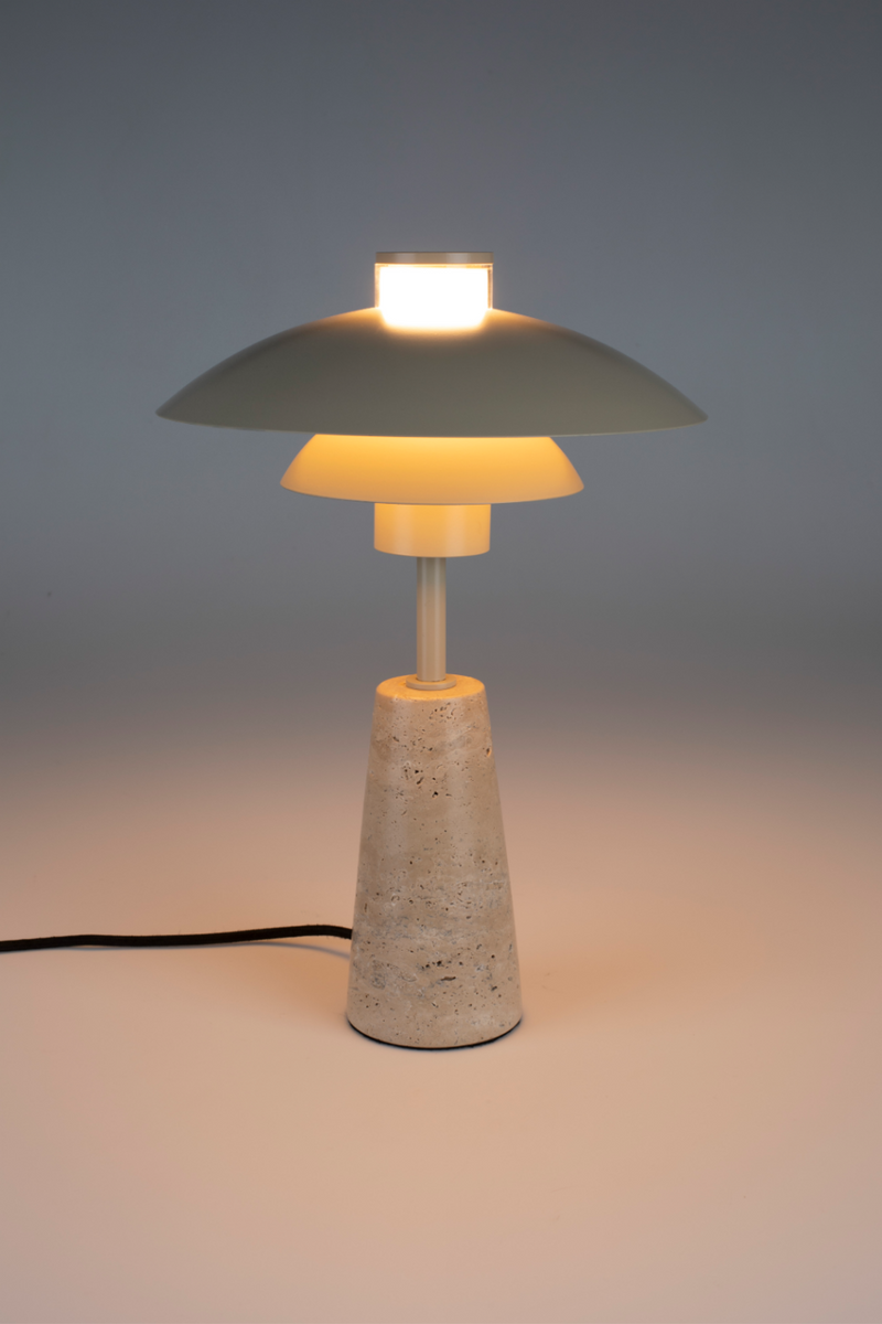 Beige Metal Table Lamp | Zuiver Cole | Woodfurniture.com