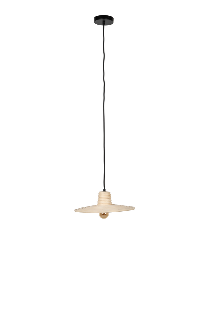 Beige Rattan Pendant Lamp | Zuiver Balance | Woodfurniture.com