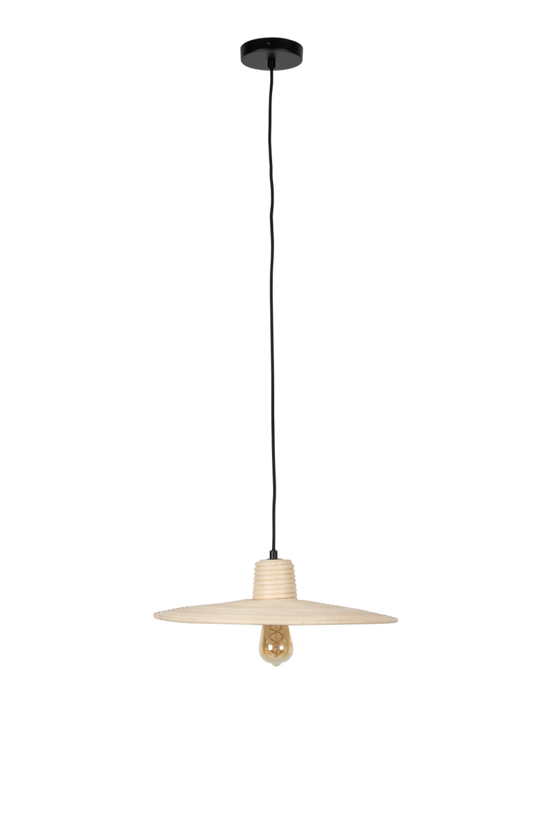 Beige Rattan Pendant Lamp | Zuiver Balance | Woodfurniture.com