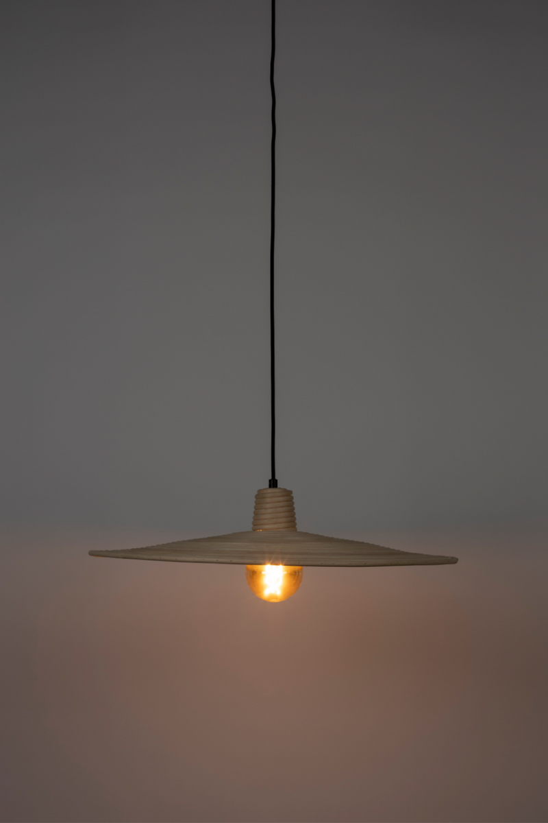 Beige Rattan Pendant Lamp | Zuiver Balance | Woodfurniture.com