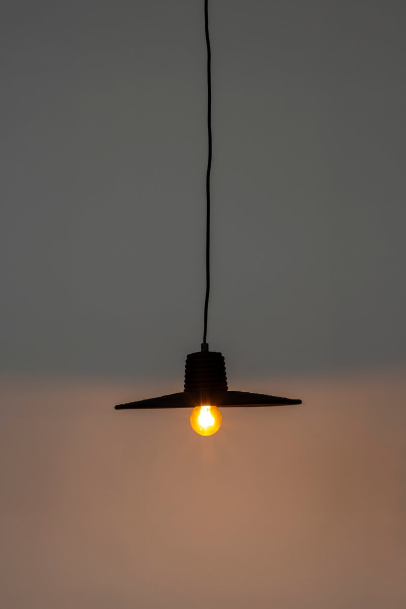 Black Rattan Pendant Lamp | Zuiver Balance | Woodfurniture.com