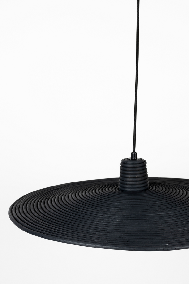 Black Rattan Pendant Lamp | Zuiver Balance | Woodfurniture.com