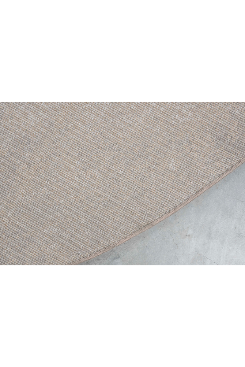 Round Ocher Contemporary Carpet | Zuiver Solar | Woodfurniture.com