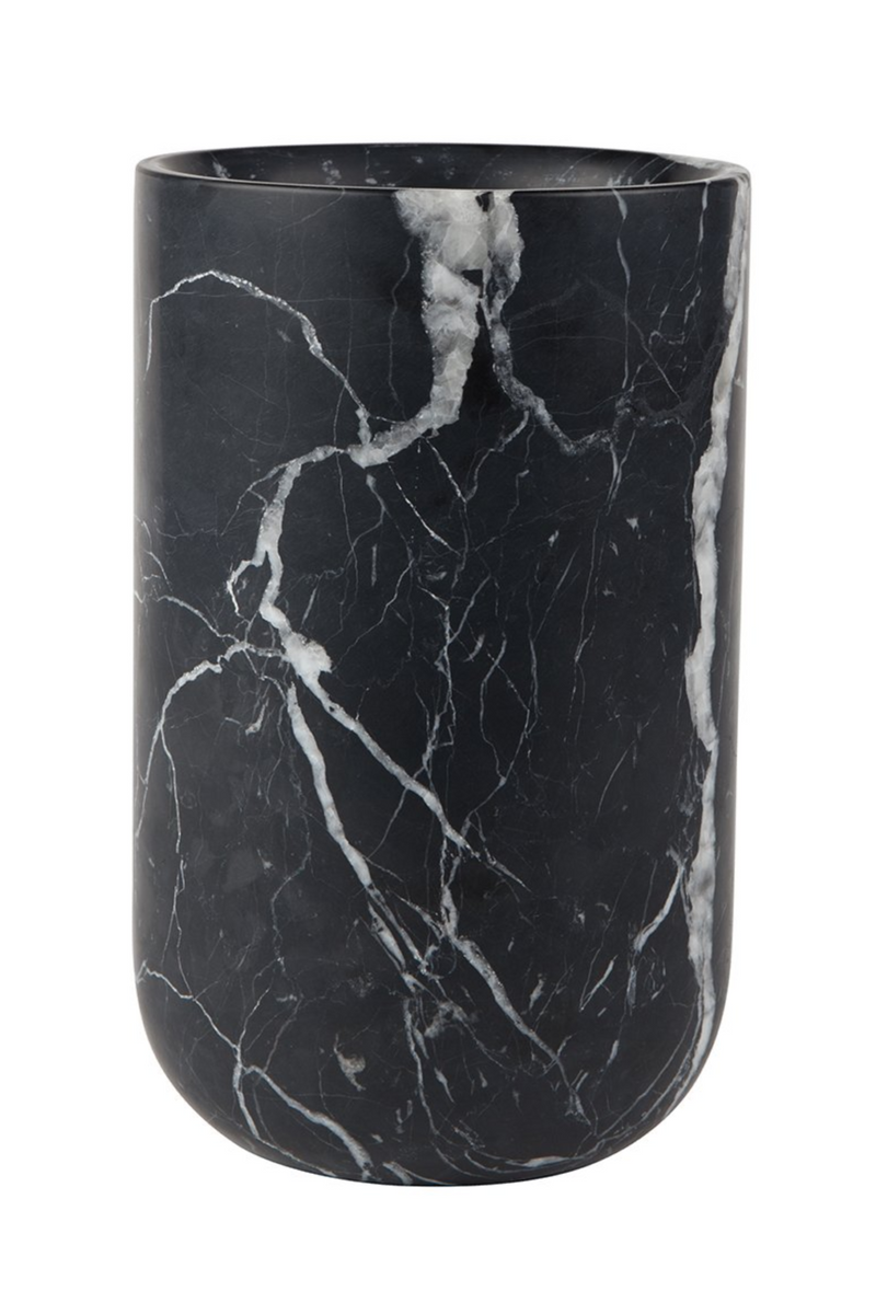 Black Marble Vase | Zuiver Fajen | Woodfurniture.com