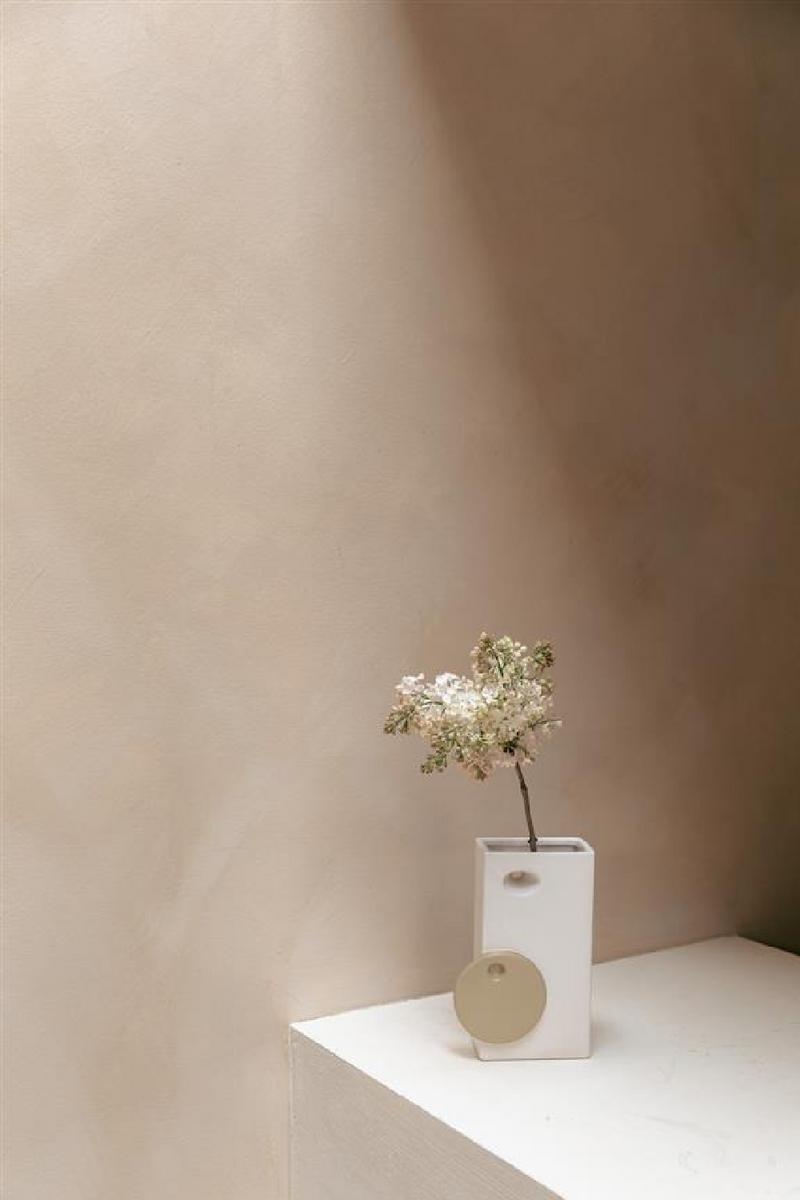 Beige Ceramic Vase | Zuiver Bloomer | Woodfurniture.com