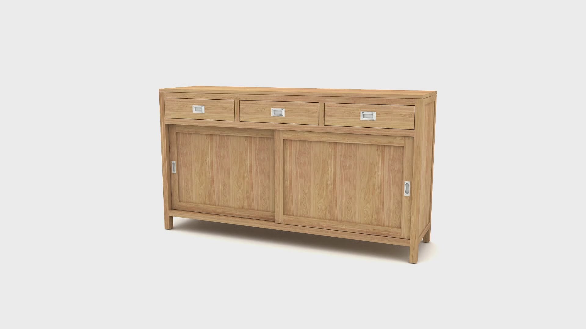 Teak Minimalist Sideboard | Tikamoon Coffee Tek | Woodfurniture.com