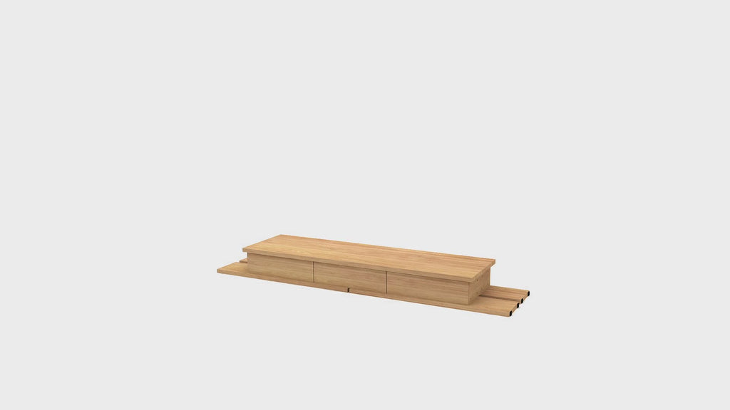 Solid Teak Console Table | Tikamoon Eden | Woodfurniture.com