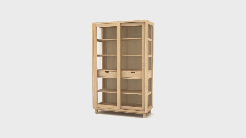 Oak Minimalist Dresser | Tikamoon Adel | woodfurniture.com