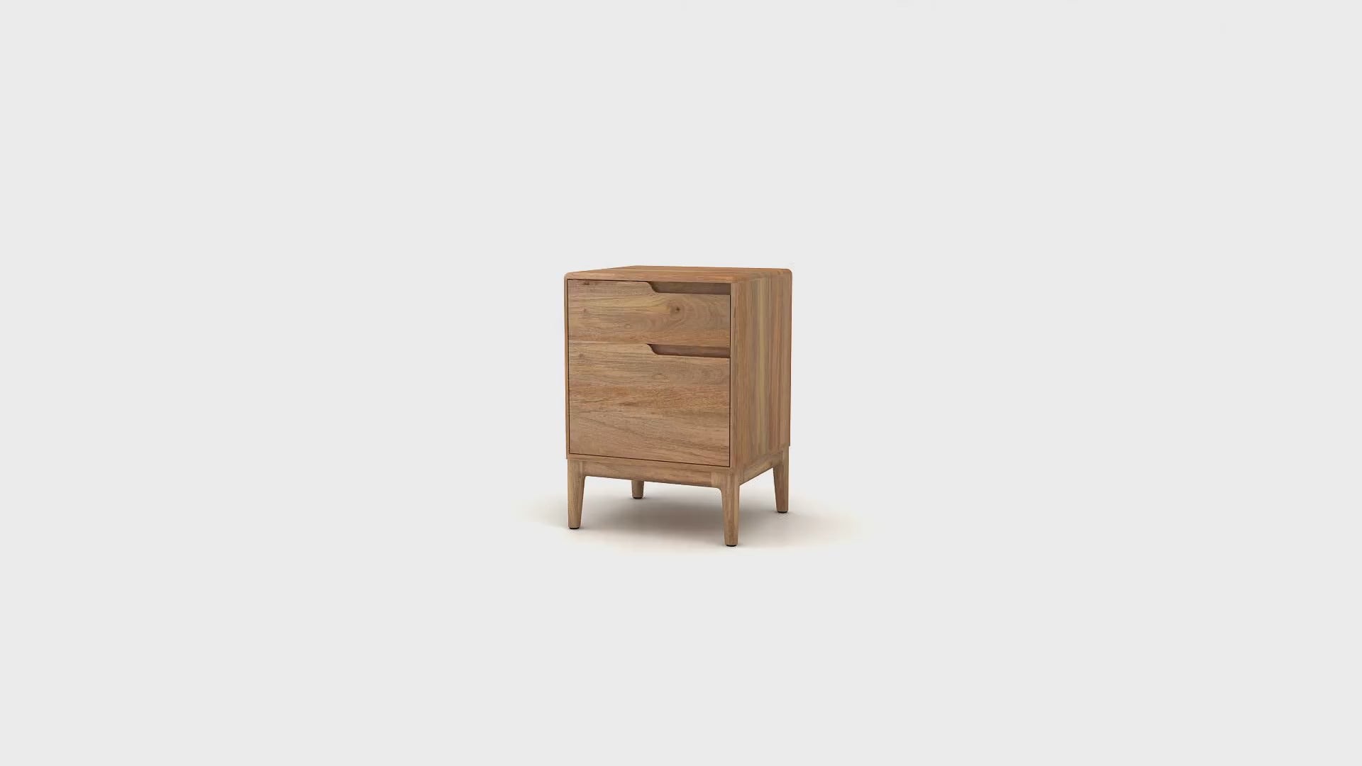 Mango Wood Bedside Table | Tikamoon Gabrielle | Woodfurniture.com