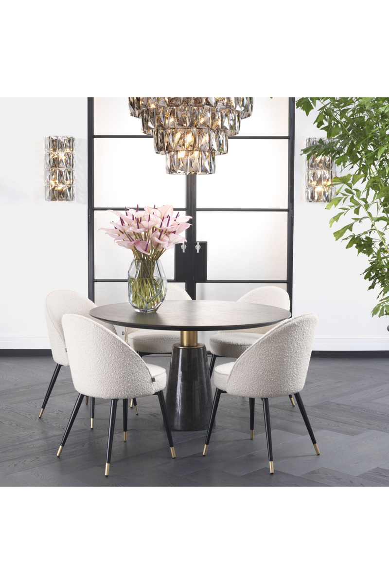Gray Marble Dining Table | Eichholtz Geneva | Woodfurniture.com