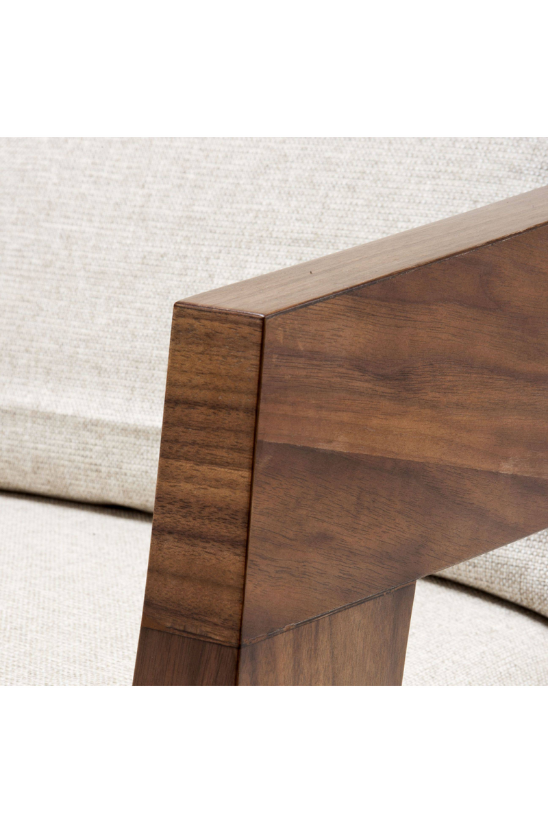 Wooden Frame Retro Armchair | Eichholtz Rubautelli |  Woodfurniture.com