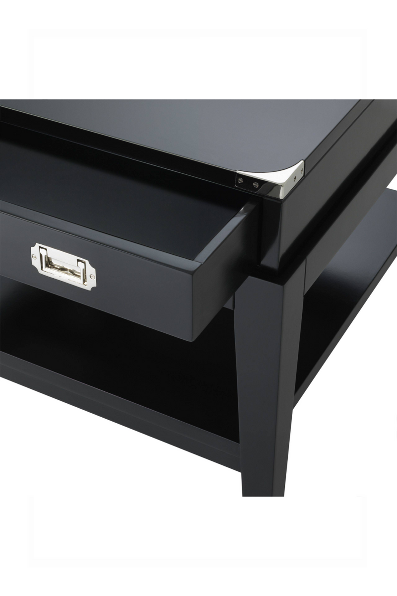 Black Side Table | Eichholtz Military | Woodfurniture.com