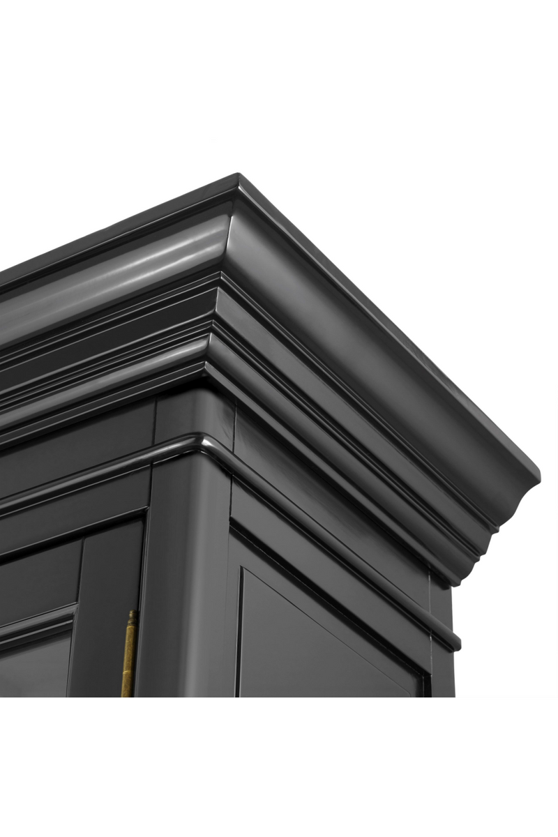 Black 2-door Glass Cabinet | Eichholtz Cote Sud | Woodfurniture.com