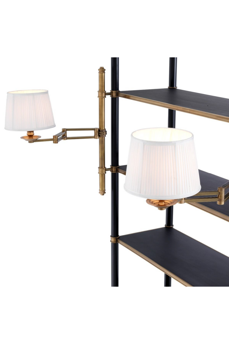 Brass Display Cabinet With Lights | Eichholtz Sterling | Woodfurniture.com