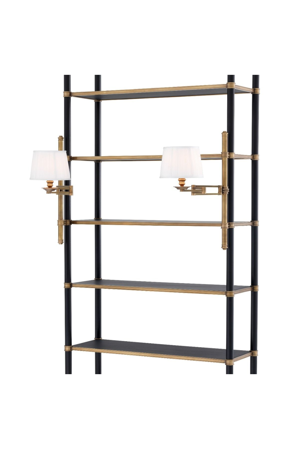 Brass Display Cabinet With Lights | Eichholtz Sterling | Woodfurniture.com