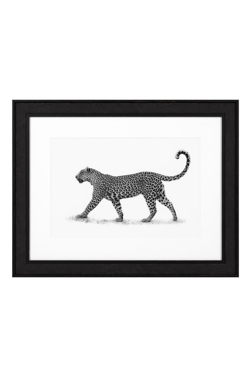 Black & White Print | Eichholtz Leopard | Woodfurniture.com