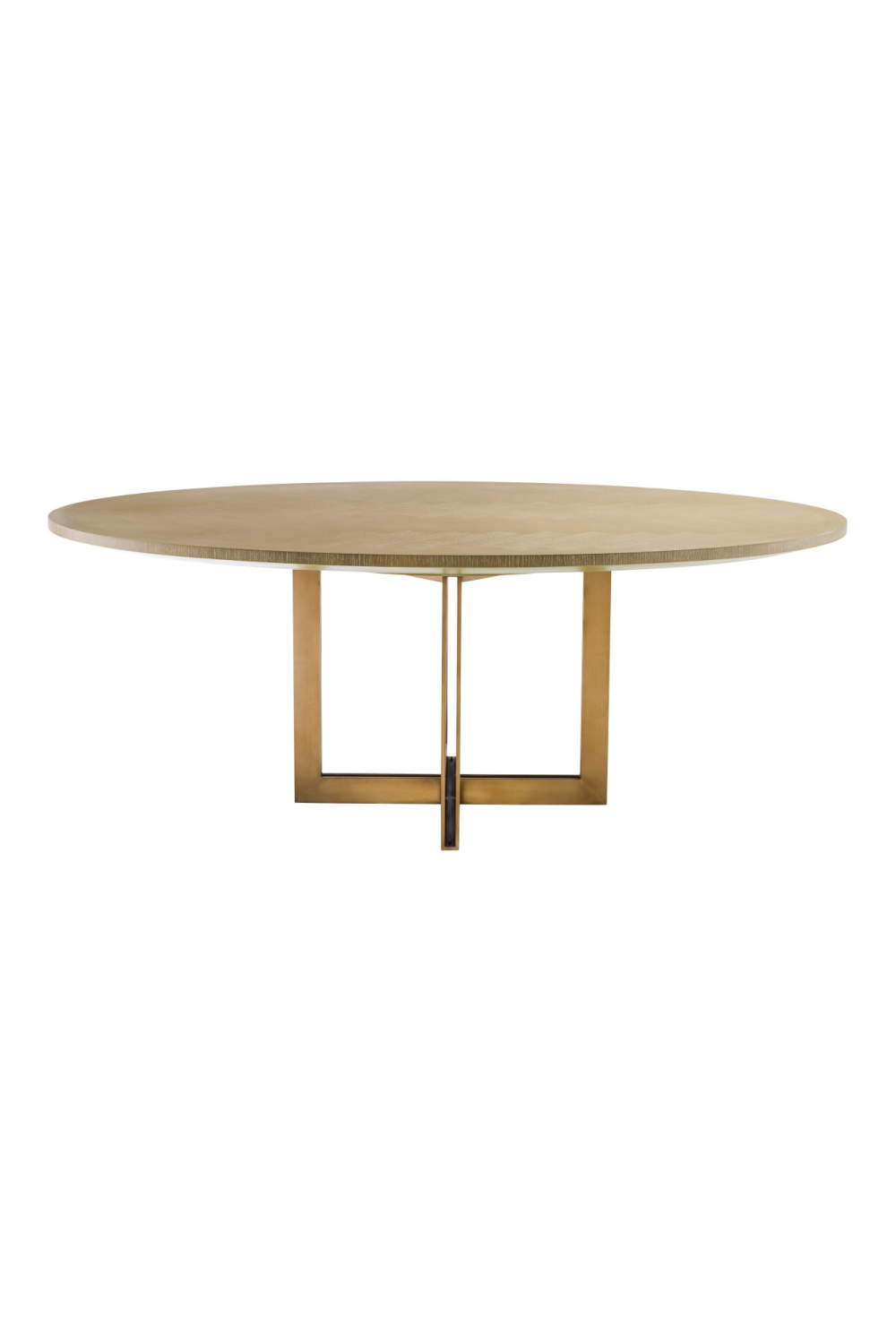 Oval Oak Dining Table | Eichholtz Melchior | woodfurniture.com.