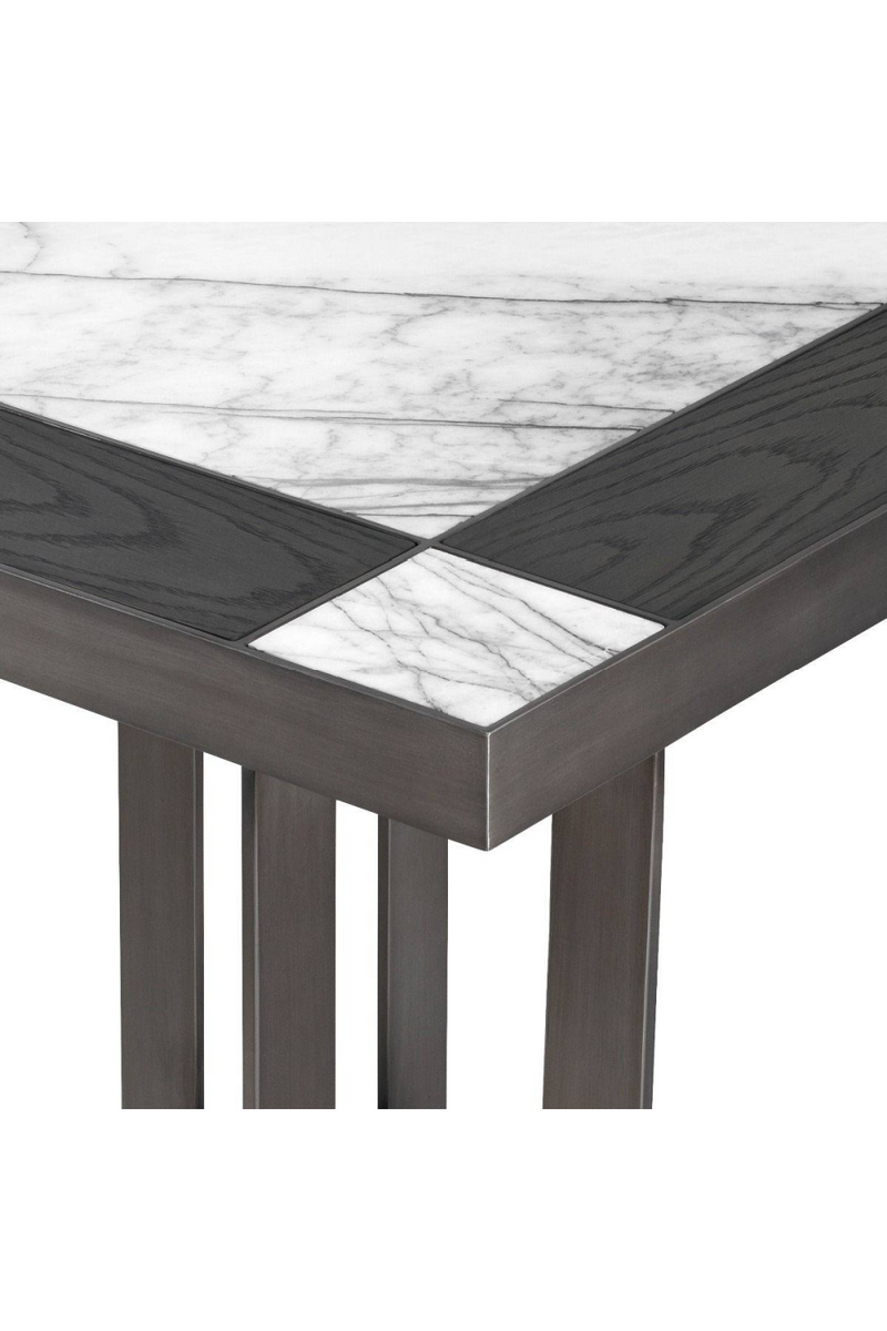 White Mocha Side Table | Eichholtz Hermoza | Woodfurniture.com