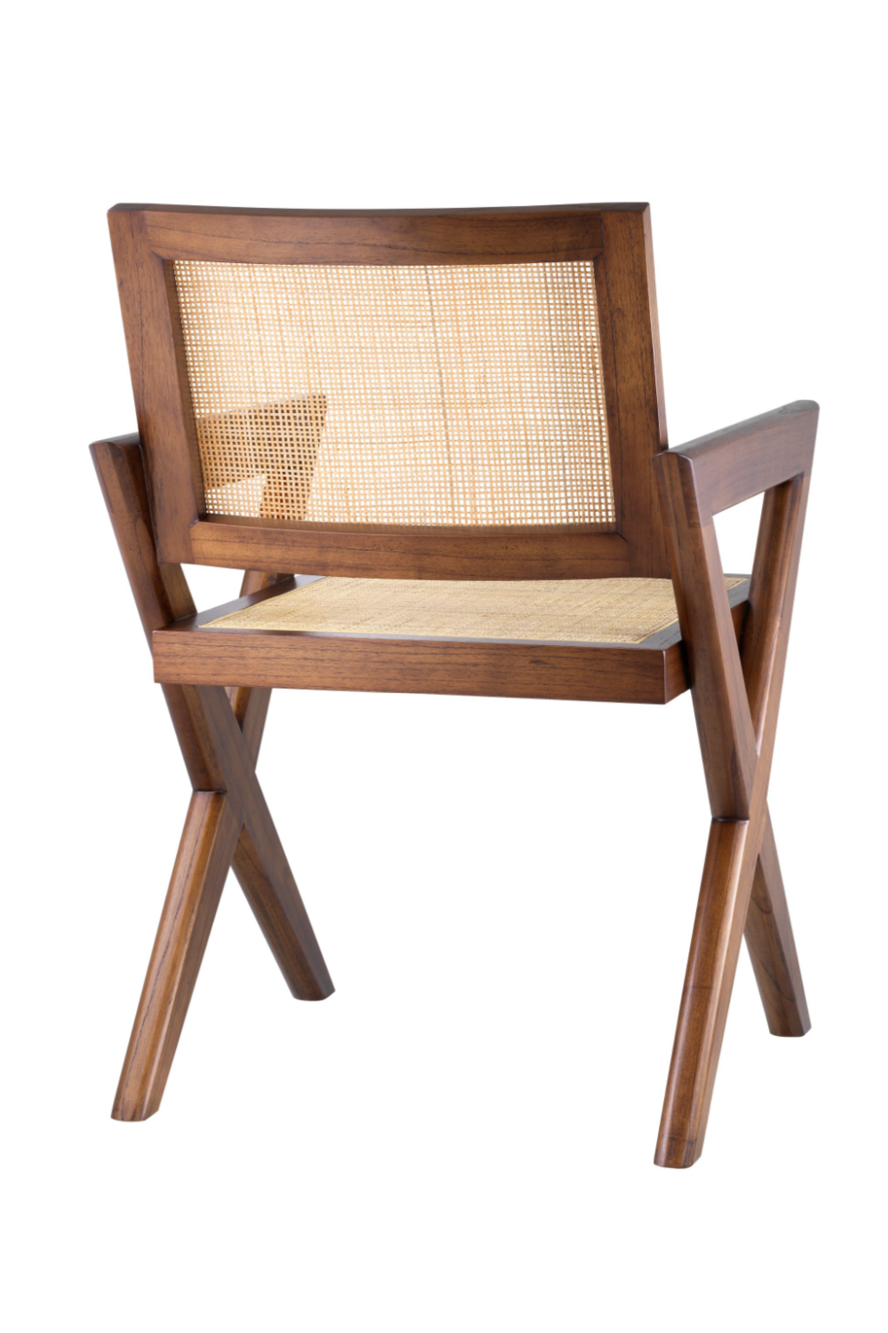 Brown Rattan Dining Armchair | Eichholtz Augustin | Woodfurniture.com