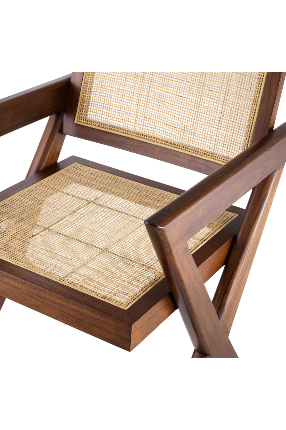 Brown Rattan Dining Armchair | Eichholtz Augustin | Woodfurniture.com