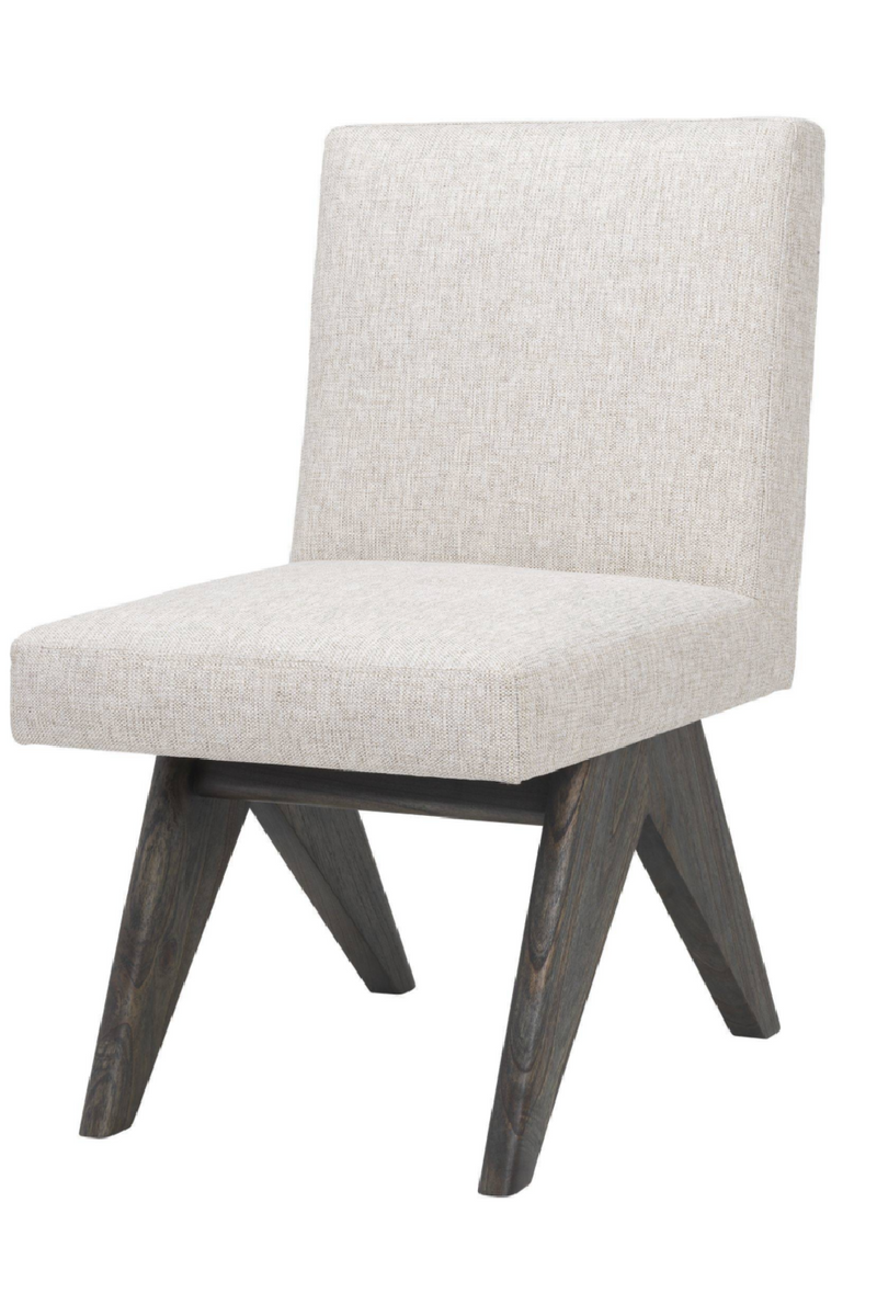 Beige V-Leg Dining Chair | Eichholtz Érudit | Woodfurniture.com