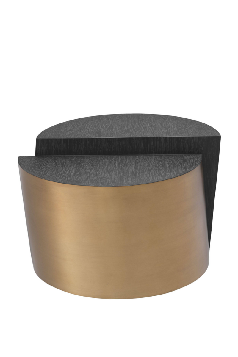Brass Round Side Table | Eichholtz Riviera | Woodfurniture.com