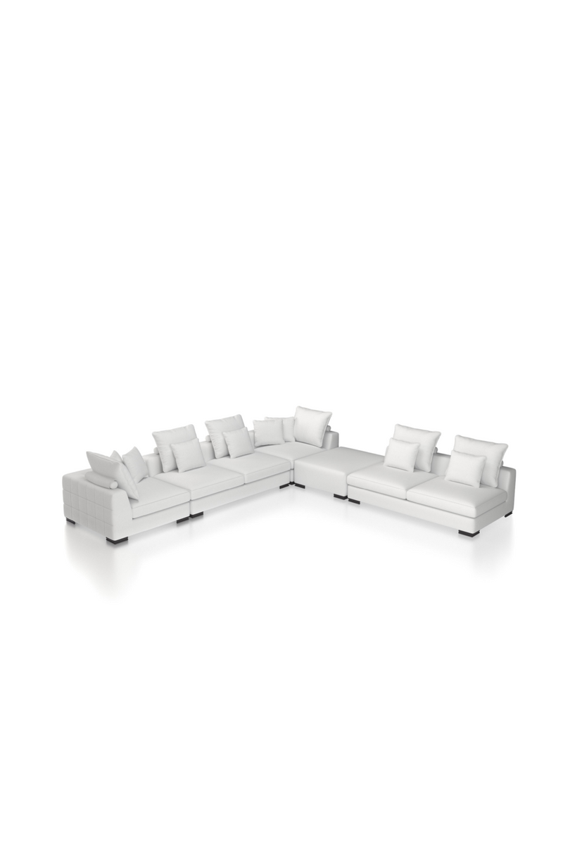 White Modern Modular Sofa | Eichholtz Clifford | Woodfurniture.com