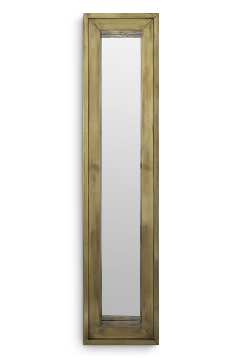 Vintage Brass Rectangular Mirror S | Eichholtz Magenta | Woodfurniture.com