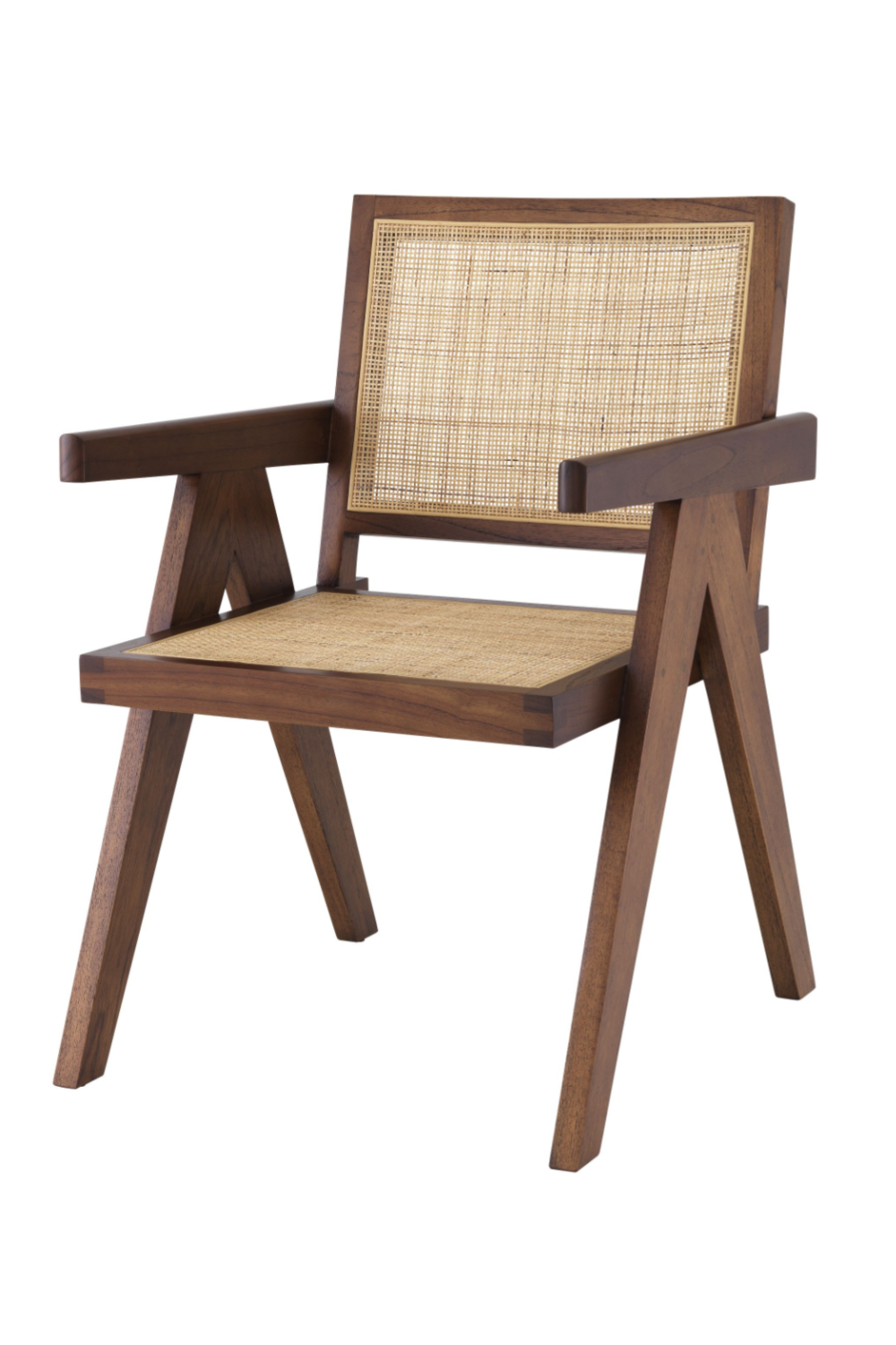 Rattan Cane Dining Armchair | Eichholtz Aristide | Woodfurniture.com