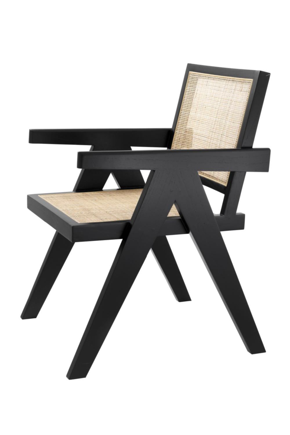 Rattan Cane Dining Armchair | Eichholtz Aristide | Woodfurniture.com