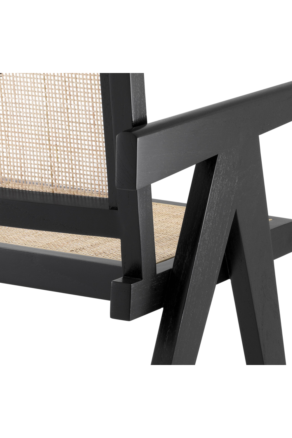 Rattan Cane Dining Armchair | Eichholtz Aristide | Woodfurniture.com