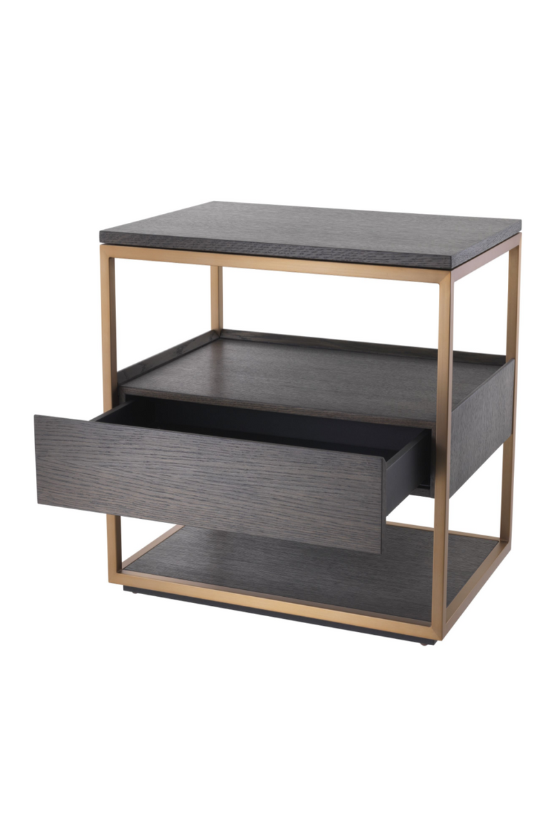 Retro Wood Side Table | Eichholtz Parker | Woodfurniture.com