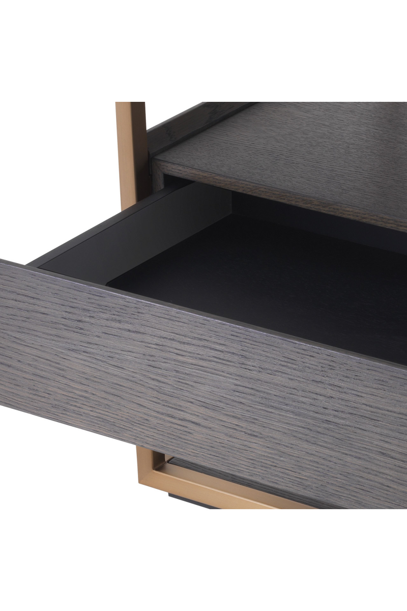 Retro Wood Side Table | Eichholtz Parker | Woodfurniture.com