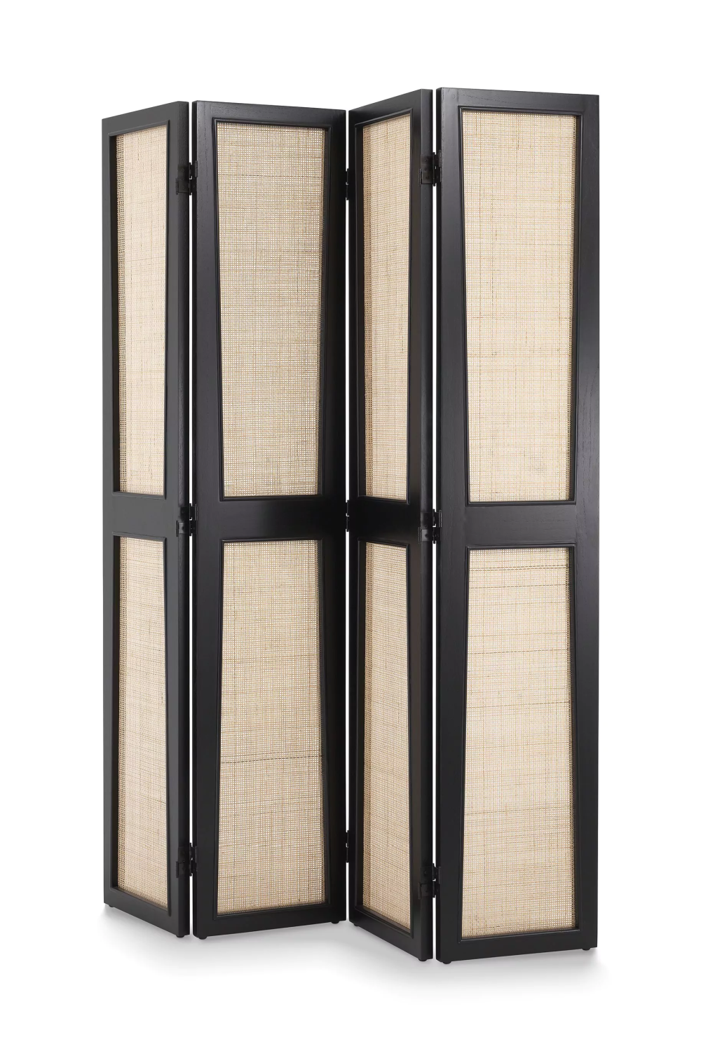 Black Rattan Cane Room Divider | Eichholtz Juliane | Woodfurniture.com