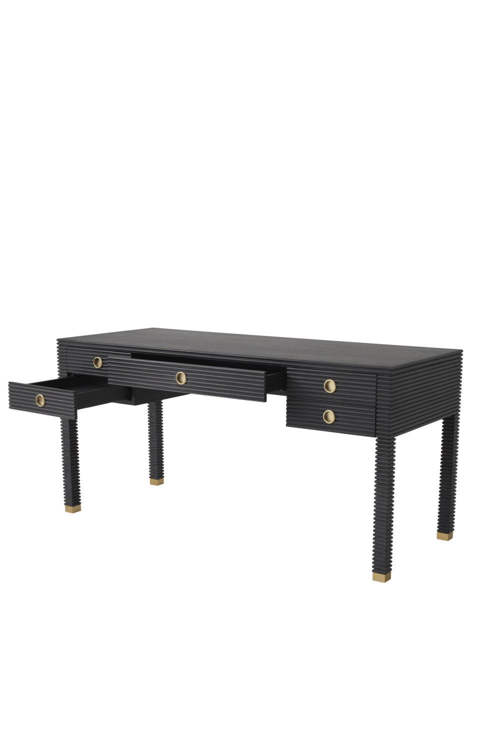 Charcoal Oak Desk | Eichholtz Dimitrios | OROA TRADE