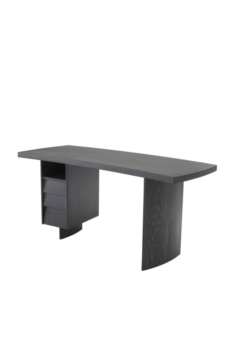 Charcoal Gray Oak Desk | Eichholtz Virage | Woodfurniture.com