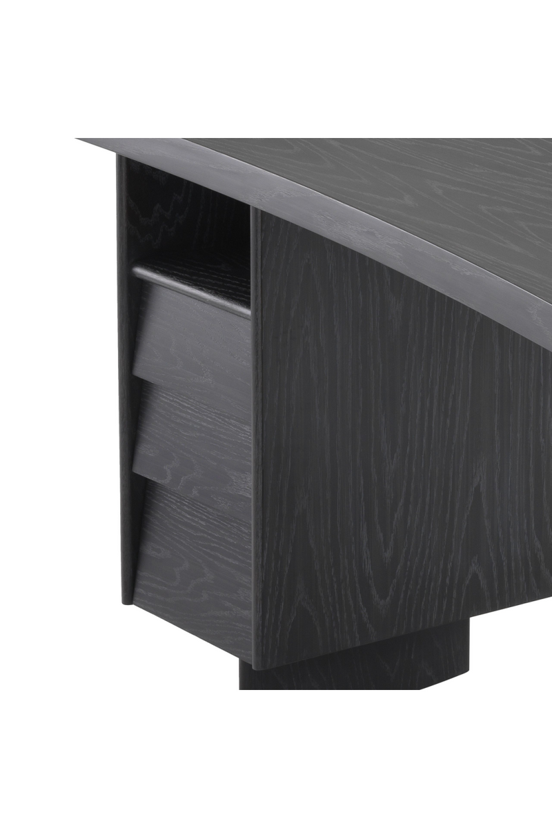 Charcoal Gray Oak Desk | Eichholtz Virage | Woodfurniture.com