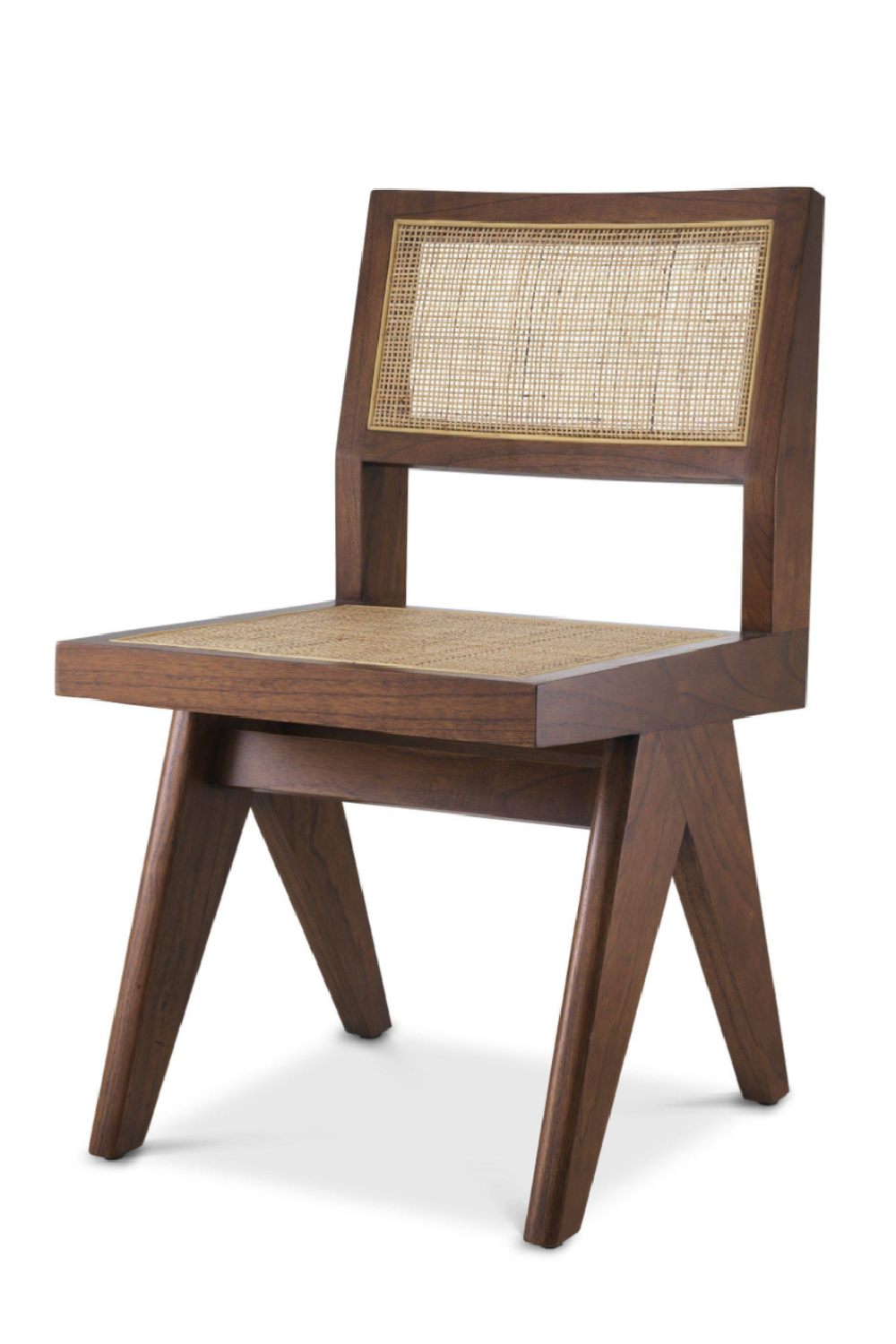 Wood Framed Rattan Dining Chair | Eichholtz Niclas | Woodfurniture.com