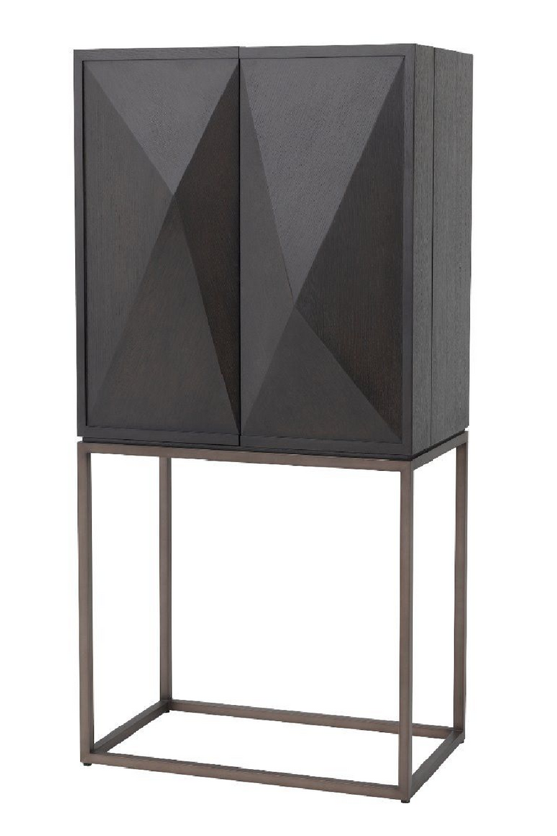 Mid-Century Bronze Bar Cabinet | Eichholtz Highland | Woodfurniture.com