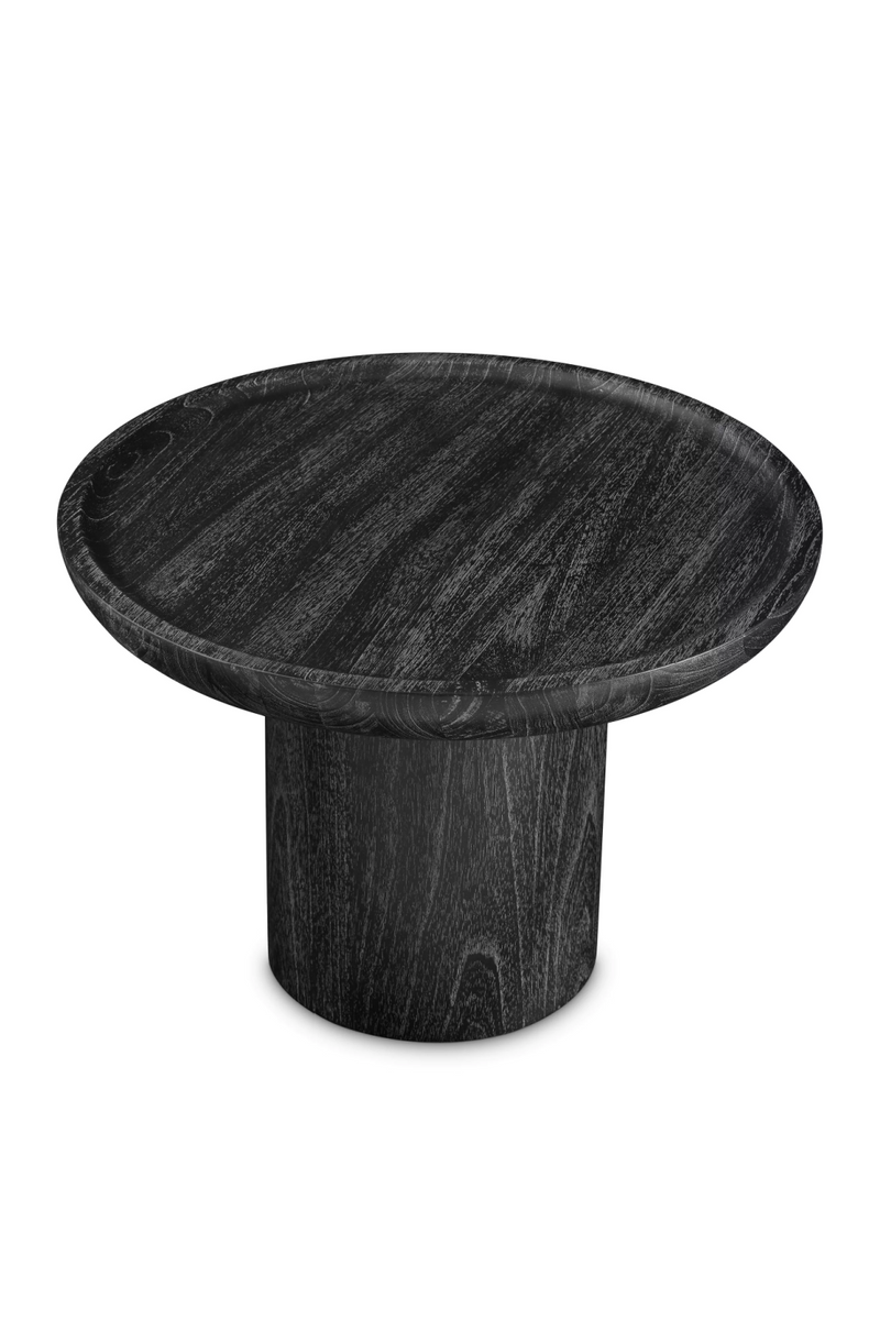 Round Gray Side Table | Eichholtz Rouault | Woodfurniture.com