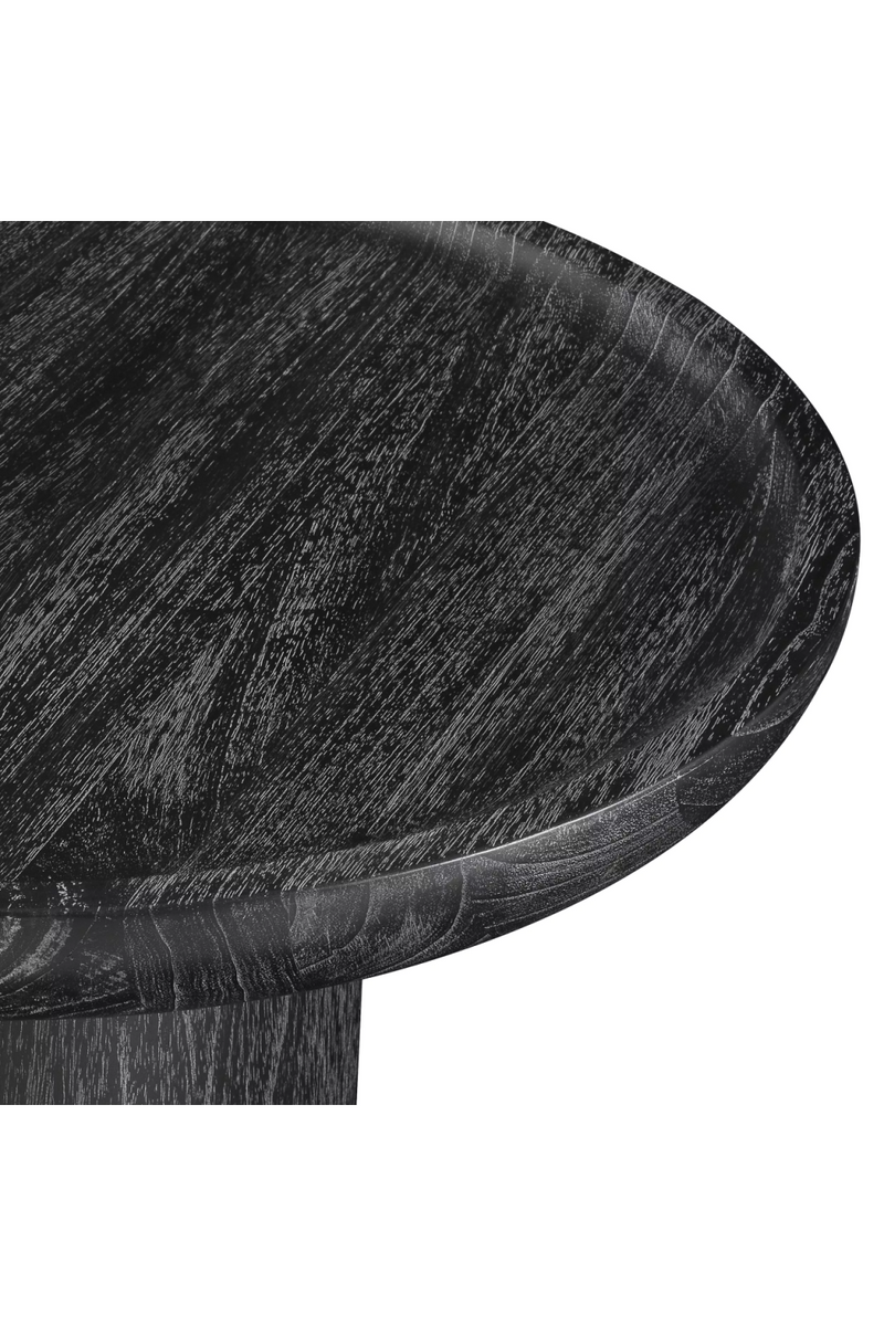 Round Gray Side Table | Eichholtz Rouault | Woodfurniture.com