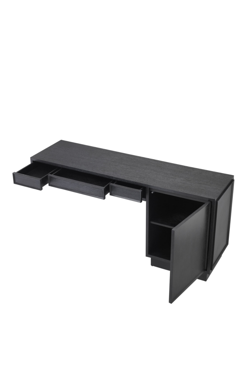 Gray Oak L-Shaped Desk | Eichholtz Choo | Woodfurniture.com