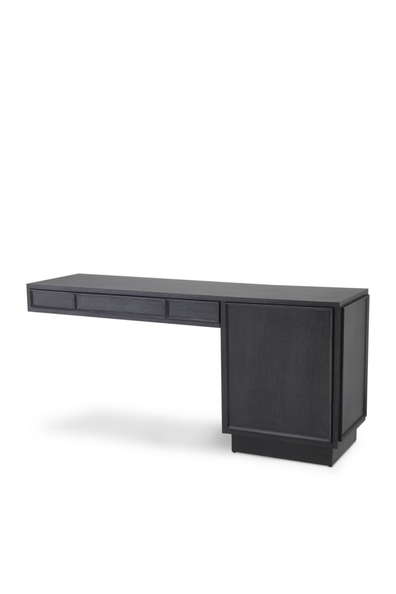 Gray Oak L-Shaped Desk | Eichholtz Choo | Woodfurniture.com