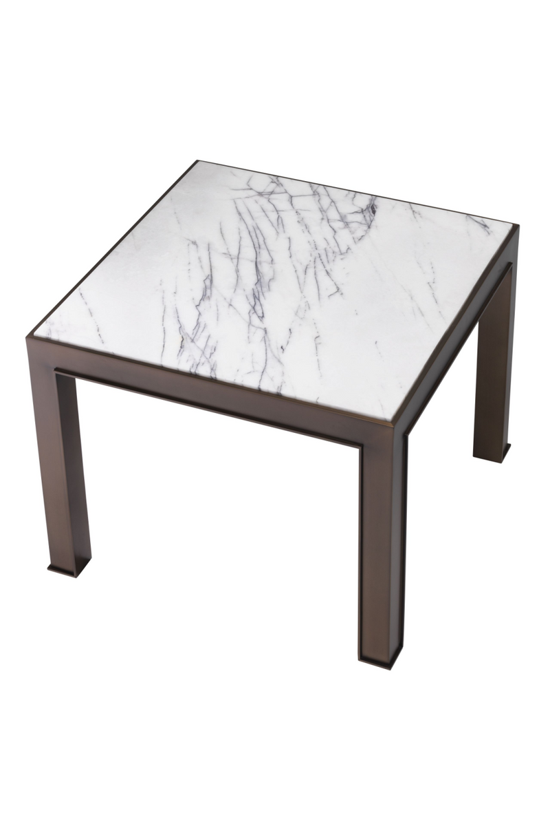 Square Marble Side Table | Eichholtz Tardieu | Woodfurniture.com 