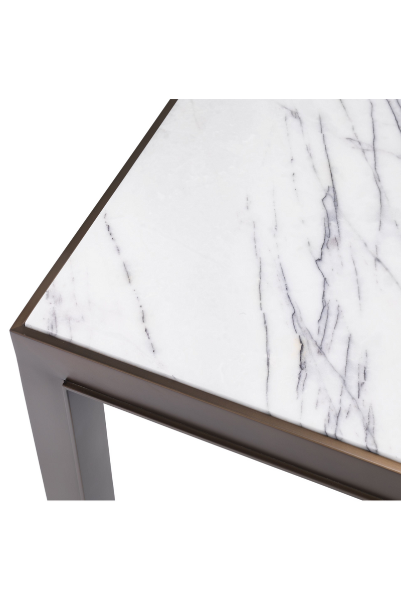 Square Marble Side Table | Eichholtz Tardieu |  Woodfurniture.com