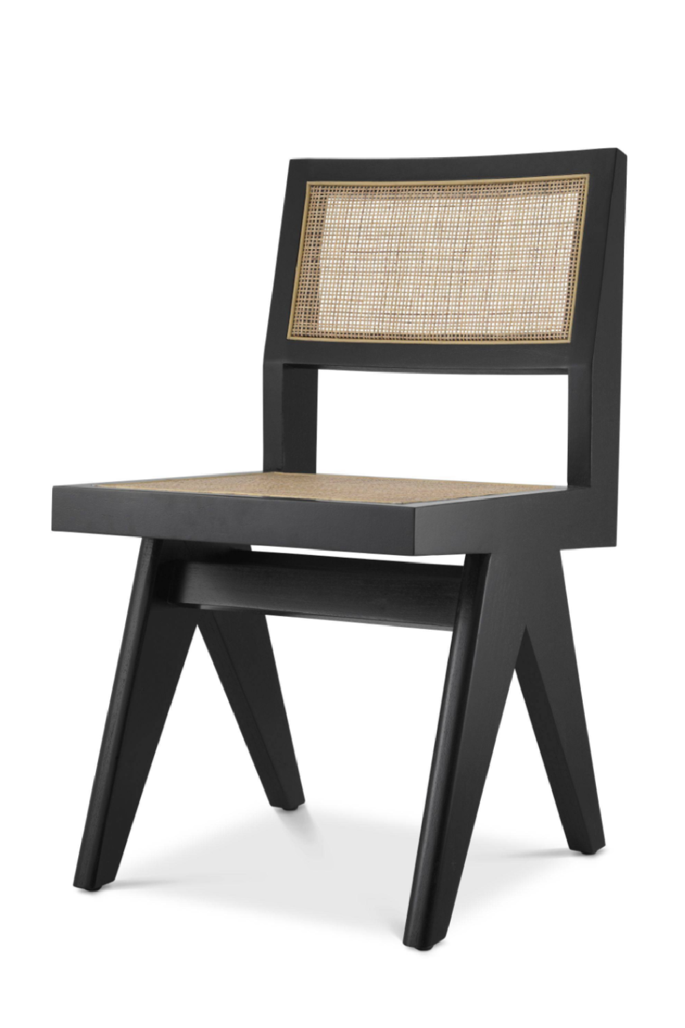 Wood Framed Rattan Dining Chair | Eichholtz Niclas | Woodfurniture.com