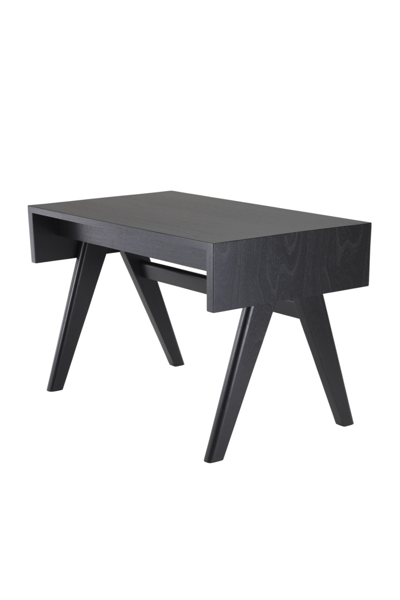 Black Wooden X-Leg Desk | Eichholtz Fernand | Quality Wood Furniture