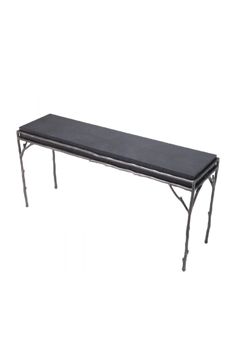 Charcoal Gray Oak Console Table | Eichholtz Premier | Woodfurniture.com